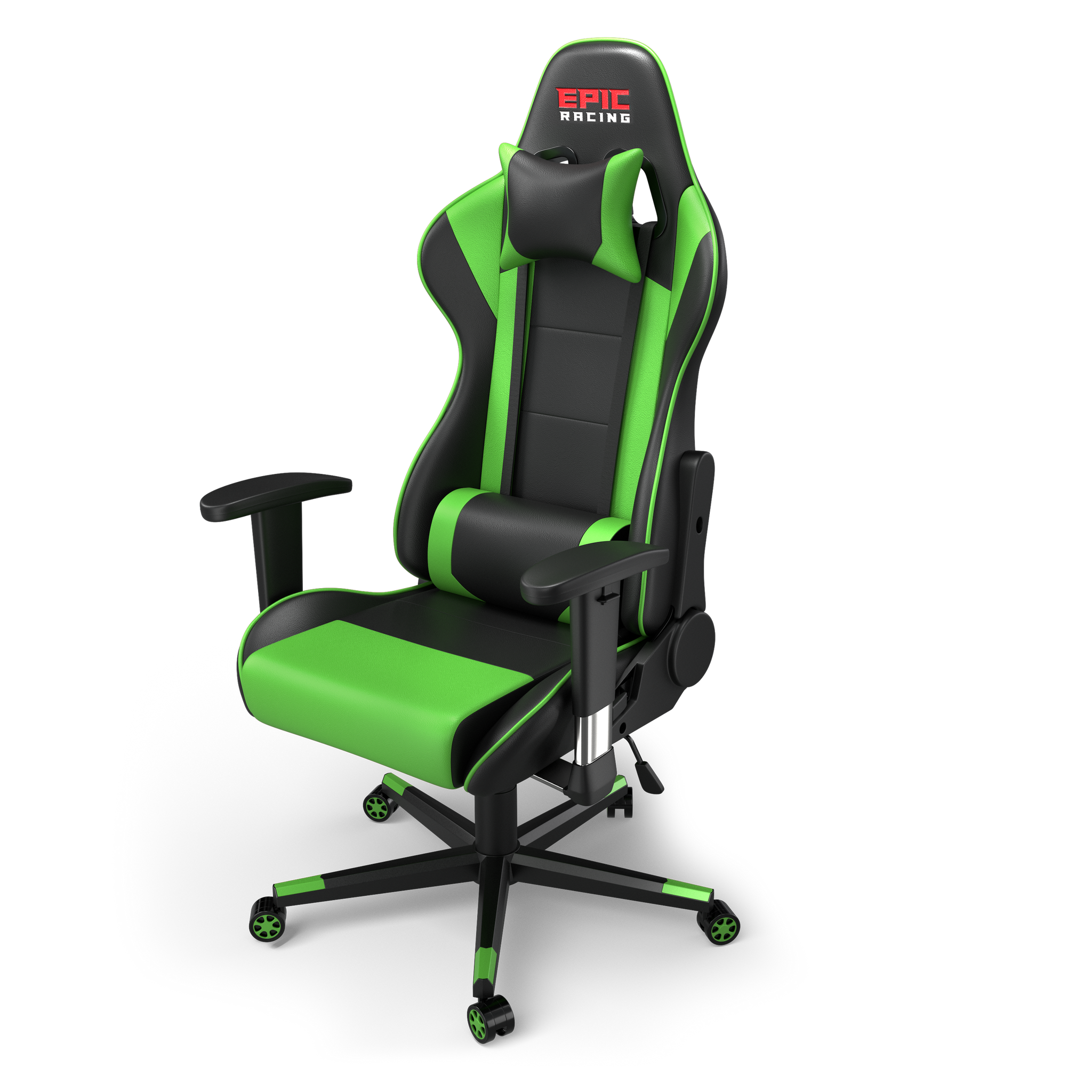 EPIC Racing Ergonomic Gaming Chair ER 100 Green Epic Racing USA